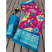 Sarees: New Arrivals: SOFT DOLA SILK & HEAVY JEQURD BORDER WITH RUNNING BLOUSE